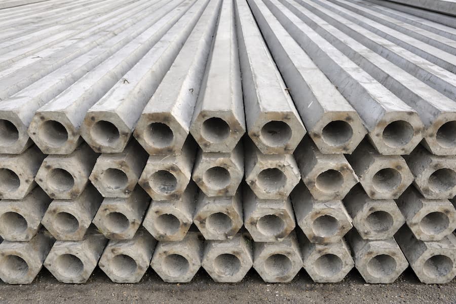 เสาเข็มหกเหลี่ยม